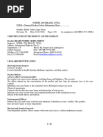 MB175-4 Ink Safety Data Sheet | PDF | Toxicity | Dangerous Goods