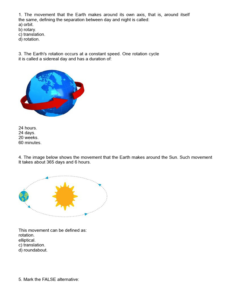 Science Activity Chapter 1 and 2 | PDF | Moon | Earth