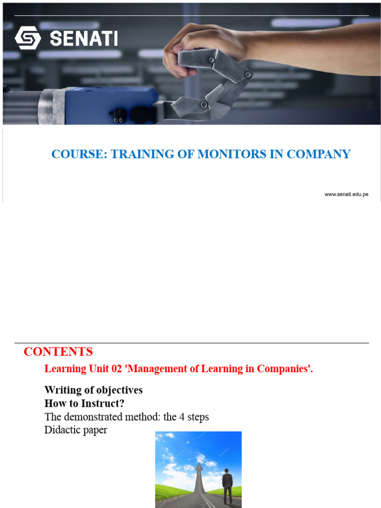 Monitor Training Course Overview | PDF | Learning | Accuracy And Precision