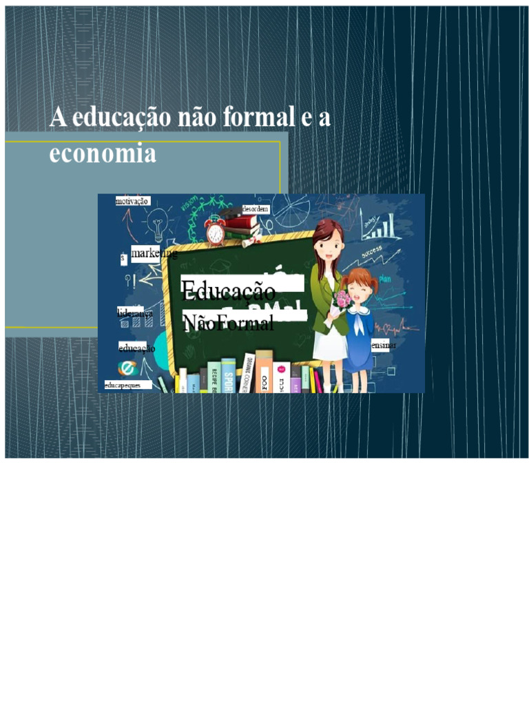 A Educação Não Formal e A Economia | PDF