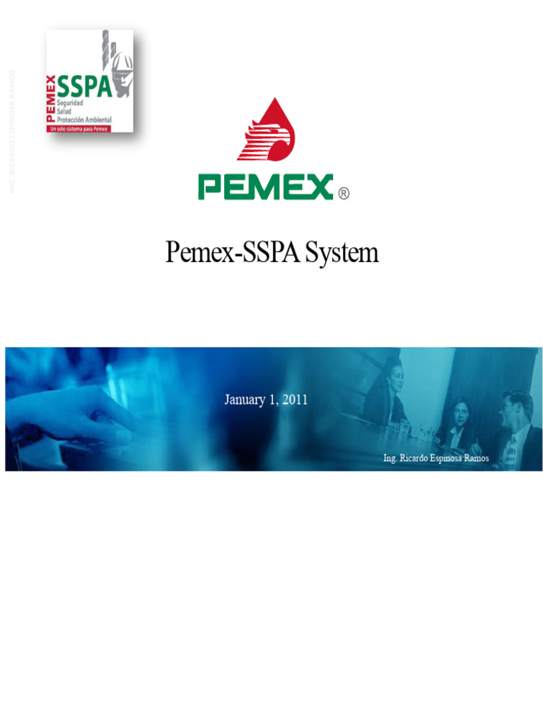 Pemex-SSPA System Overview and Guidelines | PDF | Safety | Audit