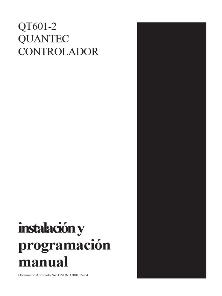 Manual de Instalación QT601-2 Quantec | PDF | Software | Usuario ...