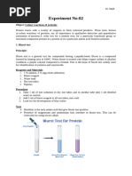 Protein Color Tests and Amino Acids | PDF | Amino Acid | Physical Sciences