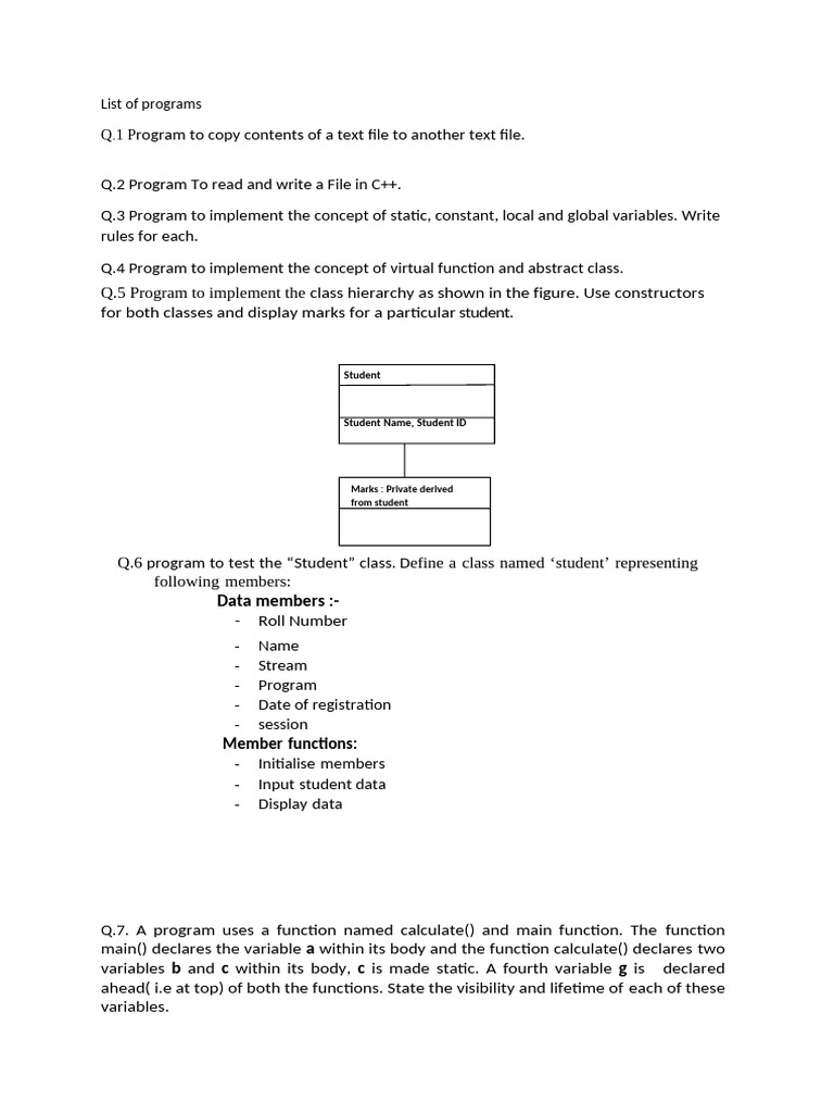 C++ Programming Exercises and Solutions | PDF