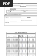 Attendance Abstract for Contract Section | PDF
