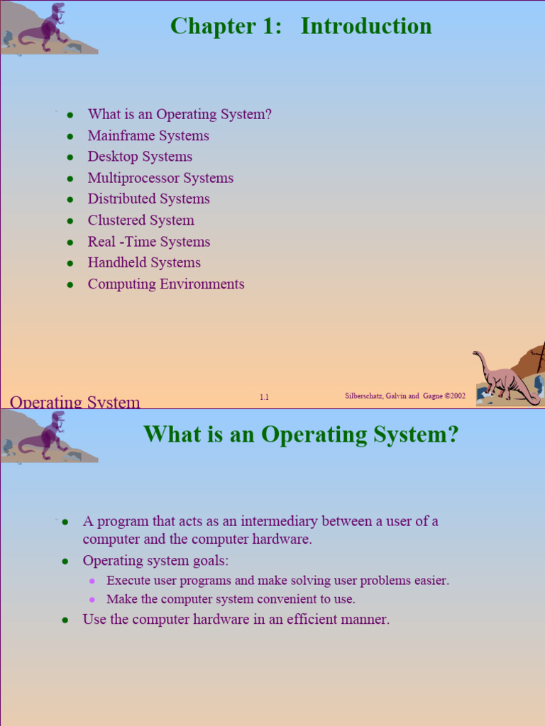 Overview of Operating System Types | PDF | Operating System | Computer ...