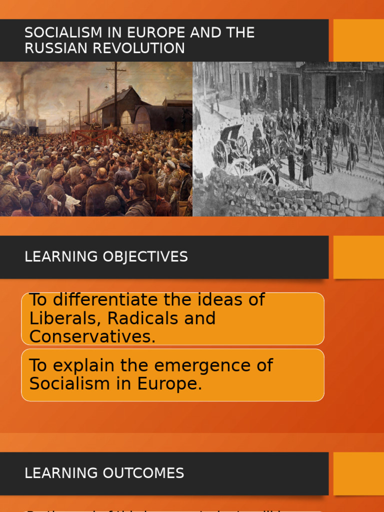 1.socialism in Europe and The Russian Revolution Ppt1 | PDF | Socialism ...