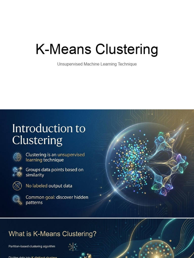 K Means Clustering | PDF
