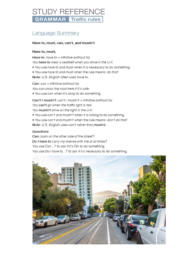 B1 SR Traffic Rules GMR u3A6nSxr | PDF