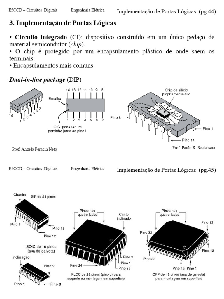 Grátis: Famílias Lógicas de Circuitos Integrados - Material Claro e  Objetivo em PDF para Estudo Rápido, image size:768x1024