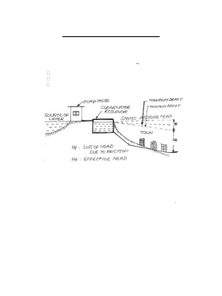 Water Distribution System Overview | PDF | Pump | Pumping Station