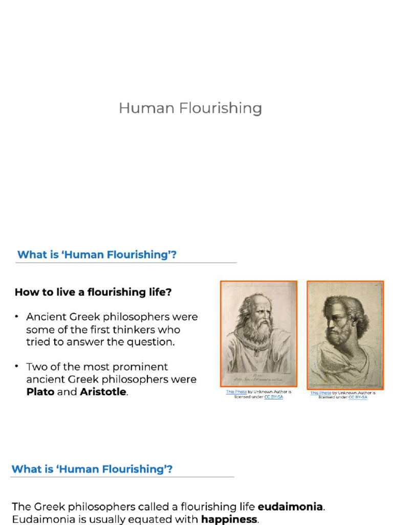 Human Flourishing | PDF