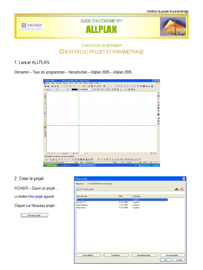 Allplan 01 | PDF | Informatique et technologies de l'information | Science