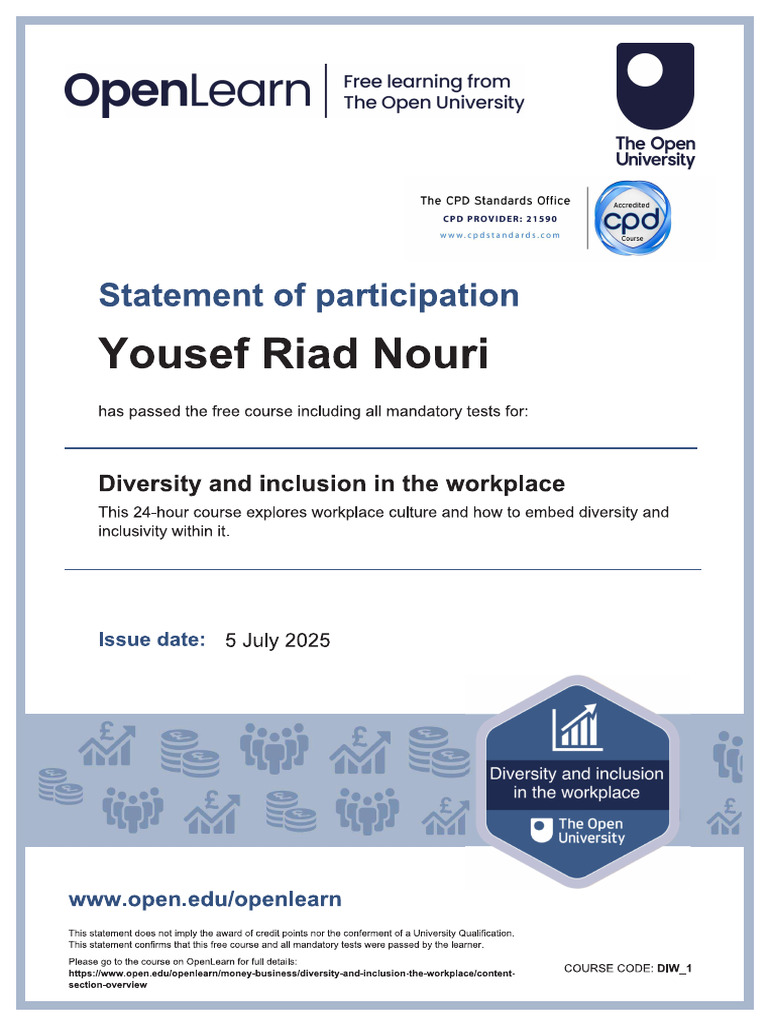 Diversity and Inclusion in The Workplace | PDF