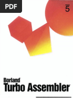 Turbo Assembler Version 5 Users Guide