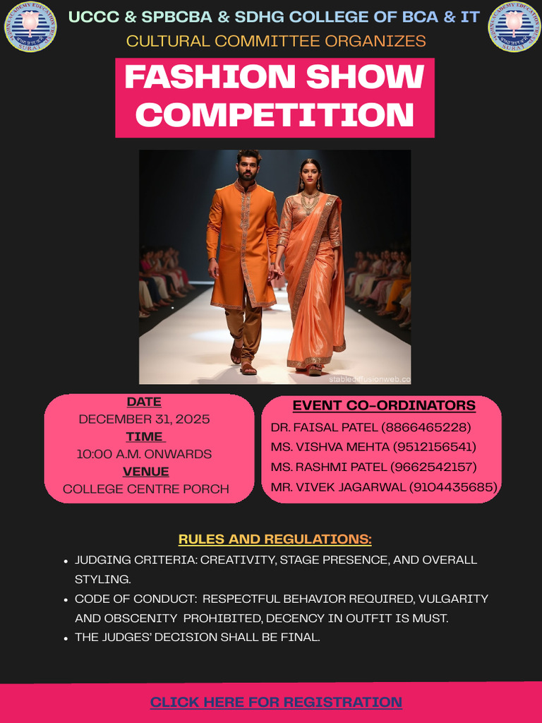 Flyer - Fashion Show Competition | PDF