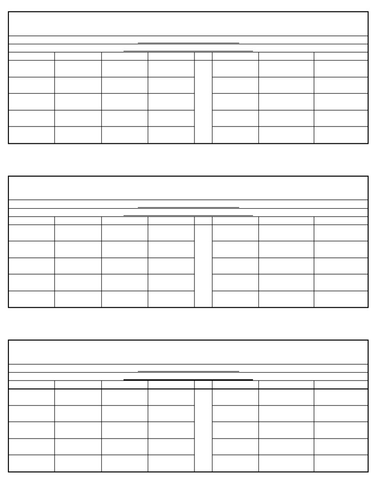 Weekly Class Routine for Grades III-IV | PDF