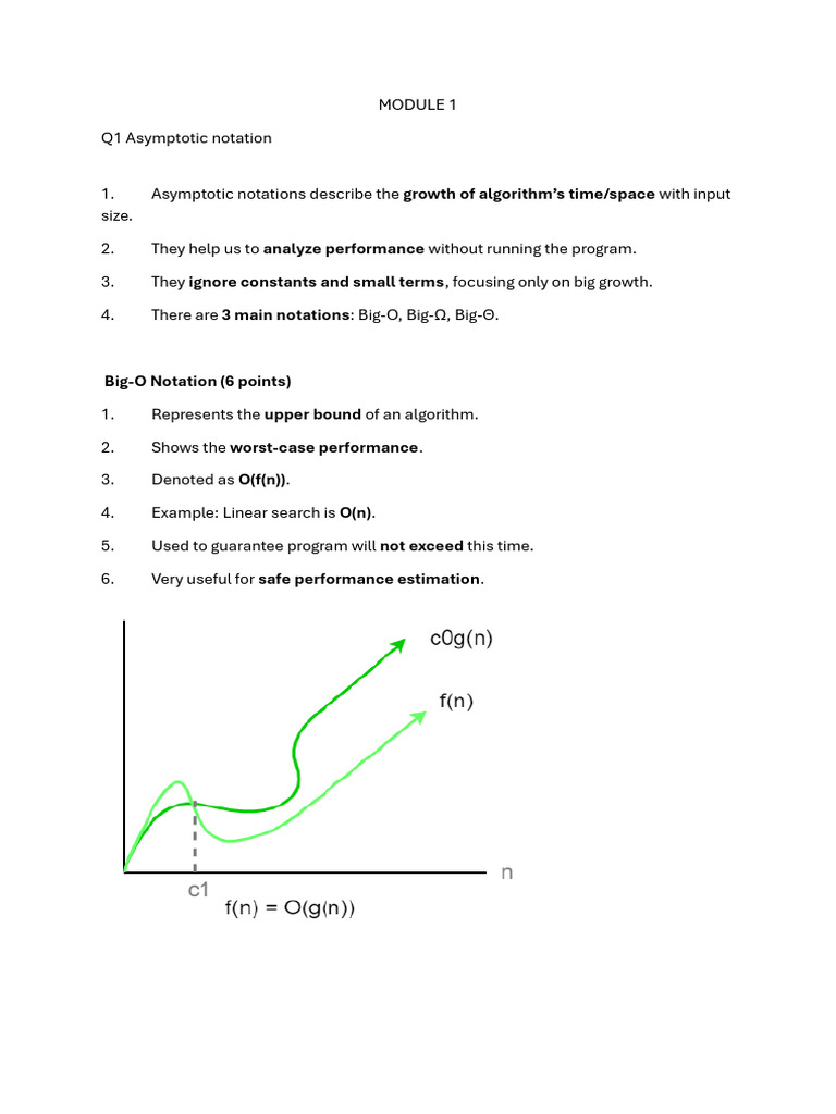 Asymptotic Notation and Recursion Explained | PDF | Recurrence Relation ...