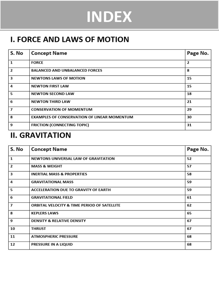 Force and Motion Concepts Explained | PDF | Force | Newton's Laws Of Motion