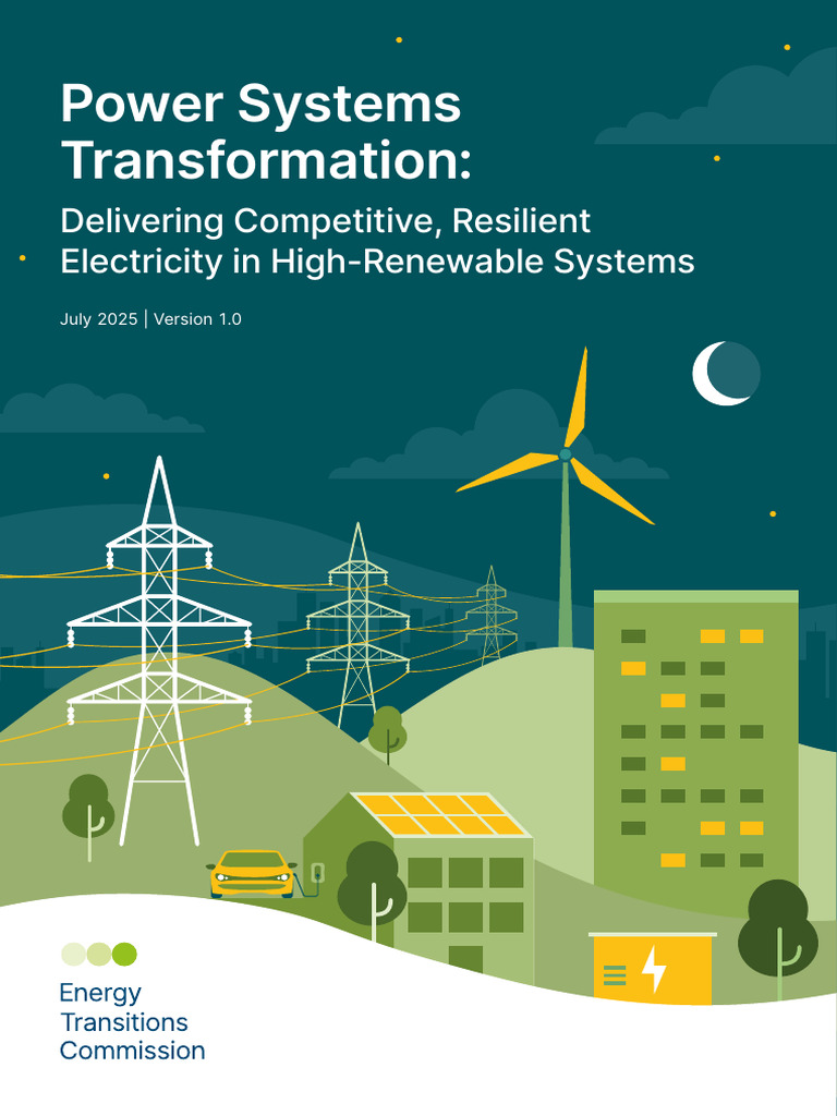 Power Systems Transformation Report 2025 | PDF | Energy Storage ...