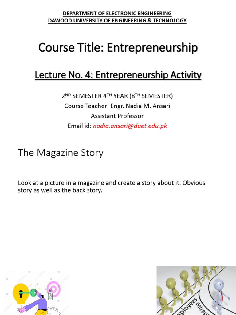 Lecture No 4_ent | PDF