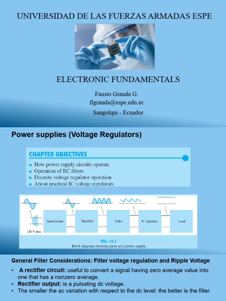 Voltage Regulation and Filter Design | PDF | Rectifier | Power (Physics)