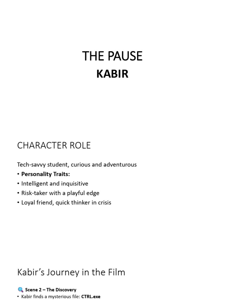 THE PAUSE | PDF