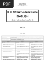 Download English K to 12 Curriculum Guide - Grades 1 to 3 7 to 10 by Jeje Angeles SN97247747 doc pdf