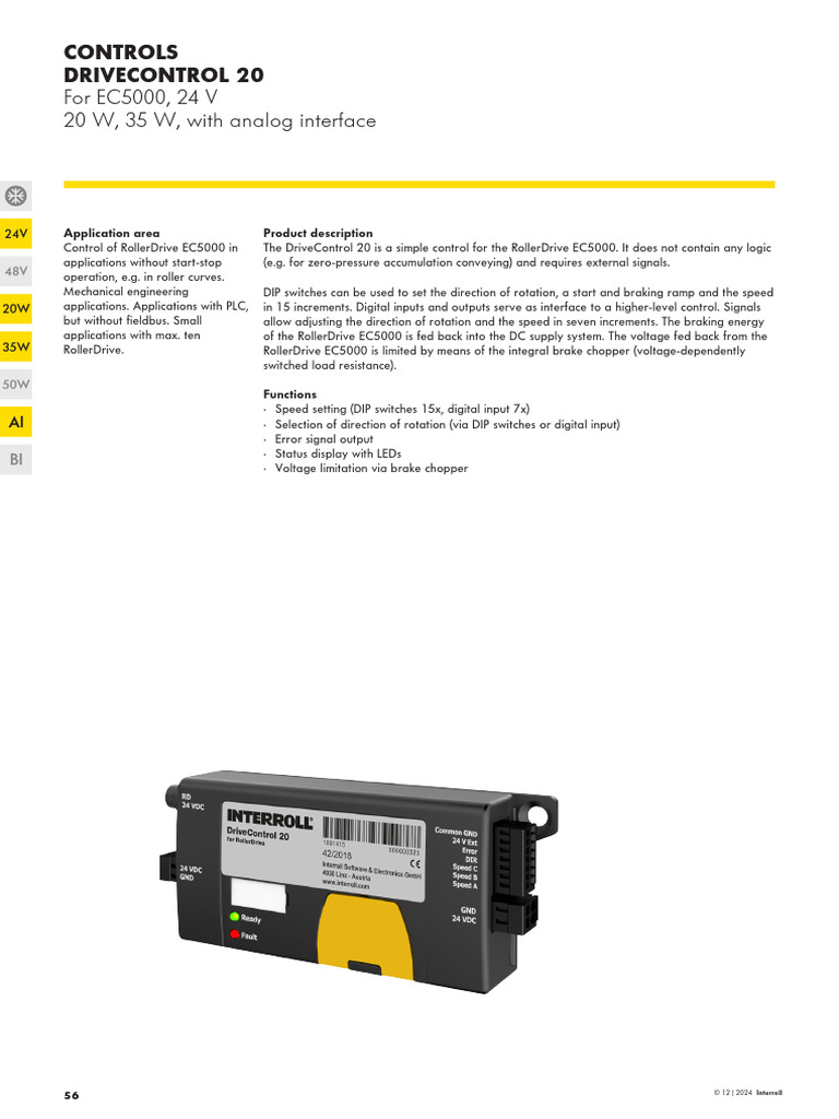 DriveControl20 En | PDF | Power Supply | Electrical Components