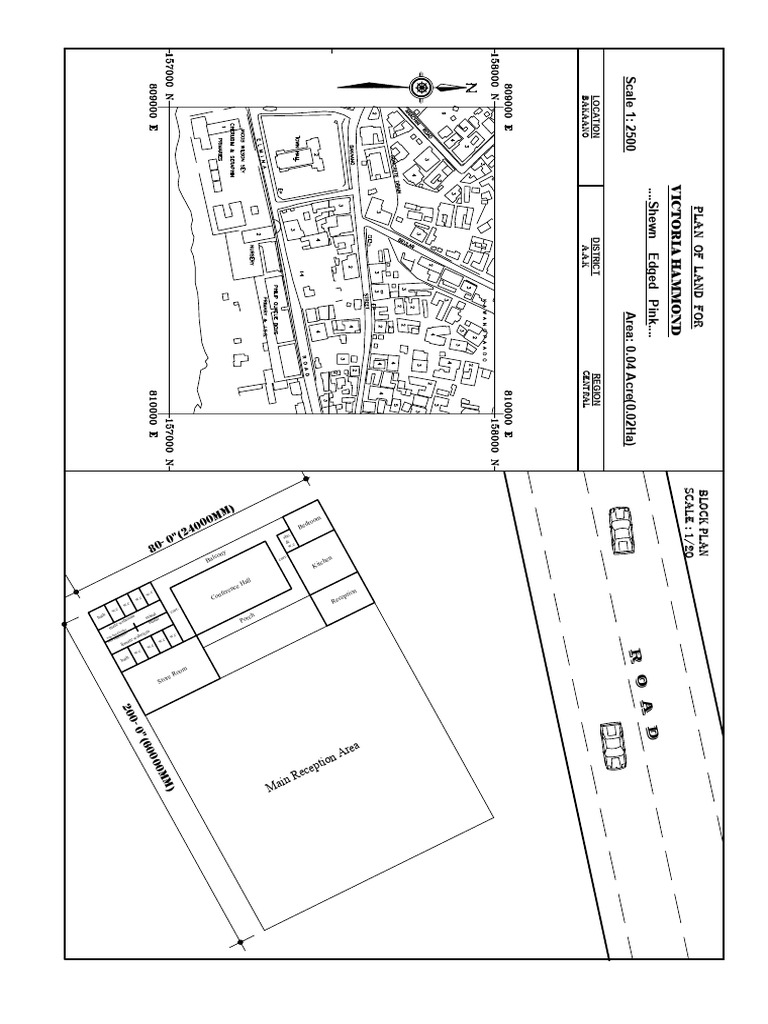 Victoria Hammond Land Plan Layout | PDF