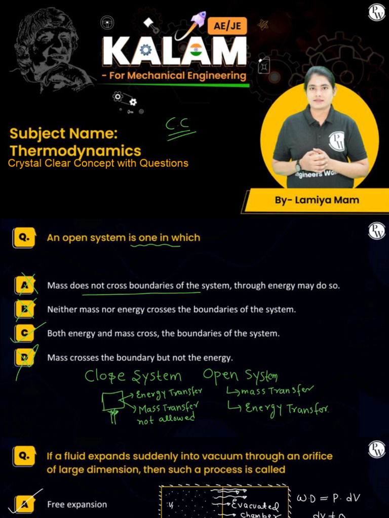 Crystal Clear Concept With Questions - Class Notes - KALAM - AE - JE ...
