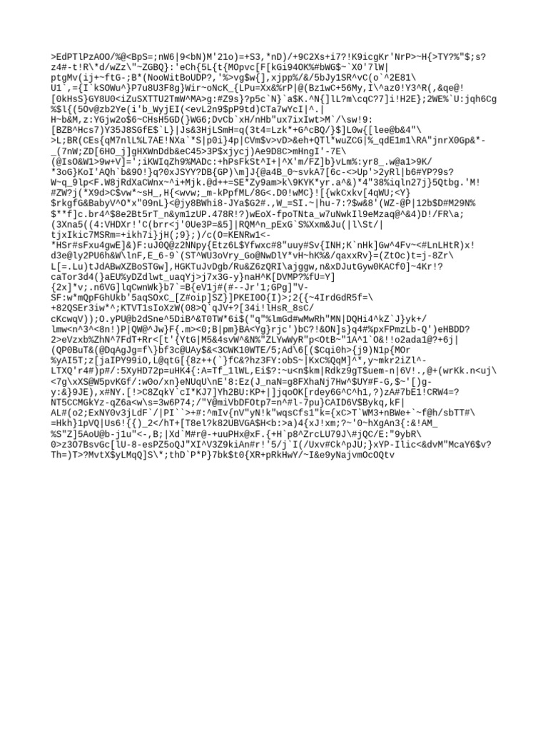 Encrypted Data Document Analysis | PDF