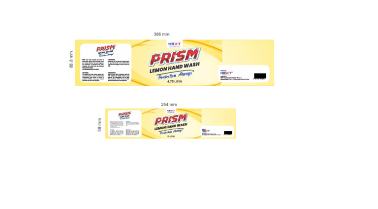 Prism Labels Curve | PDF