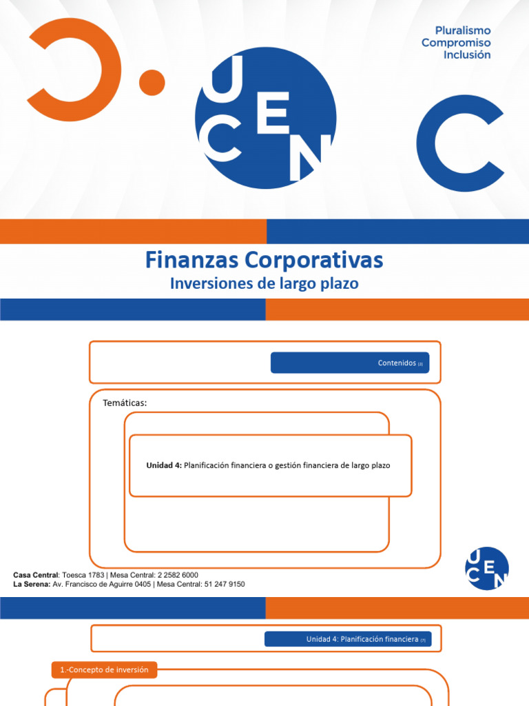 1 ICI Finanzas Coporativas S3 Inversiones de Largo Plazo | PDF ...