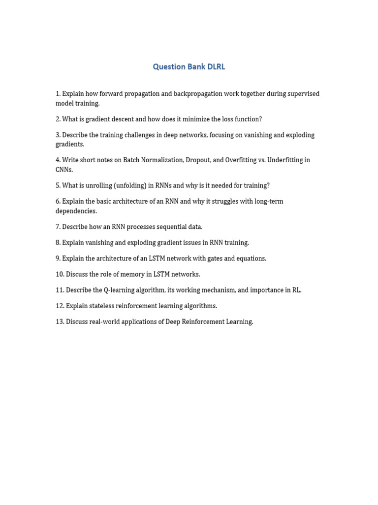 DLRL Handout | PDF