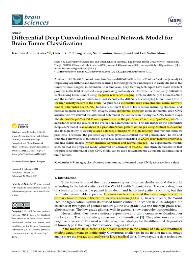 Differential Deep Convolutional Neural Network Mod | PDF | Deep ...