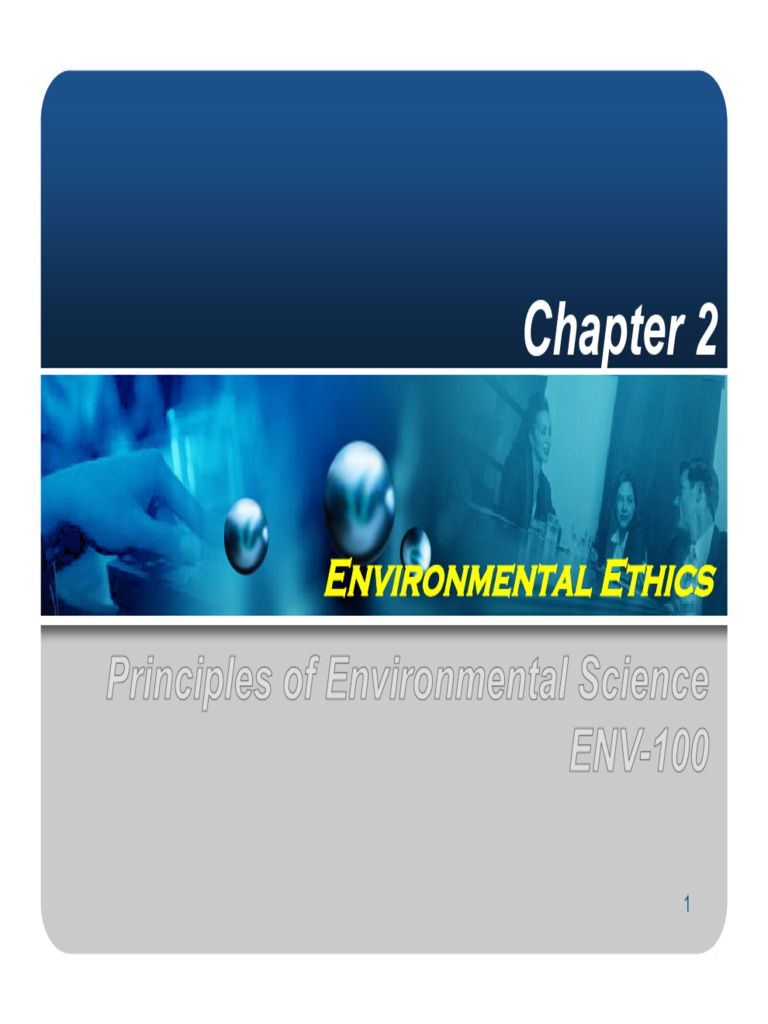 Environmental Ethics: Key Concepts and Approaches | PDF | Waste ...