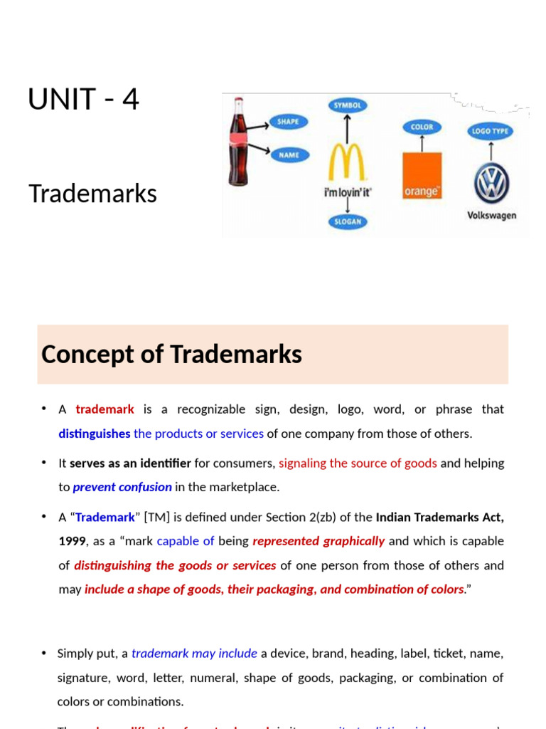 Photo inspiration: Picture Idea: Understanding Trademarks And Their Types Pdf Trademark