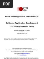 Download D2XX Programmers GuideFT 000071 3 by own-mine SN97253637 doc pdf
