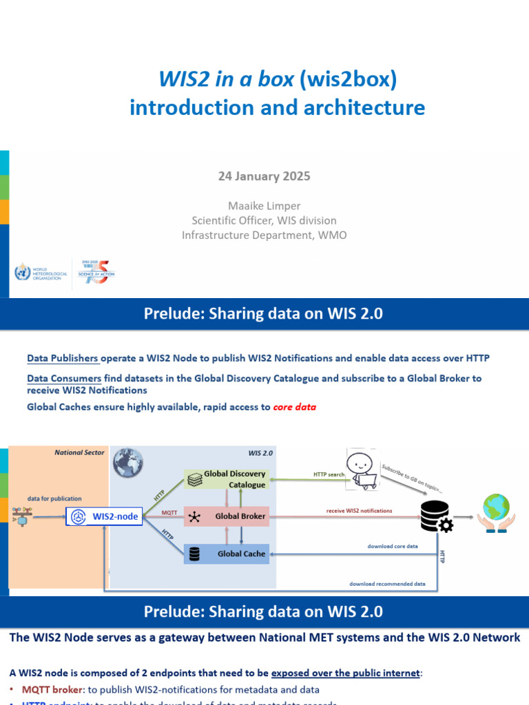 WIS2 in a Box: Implementation Guide | PDF | Metadata | Information ...