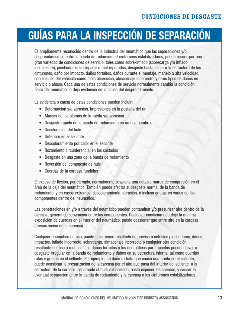 _05_07SP_PLT_Condiciones de Desgaste | PDF | Neumático | Eje