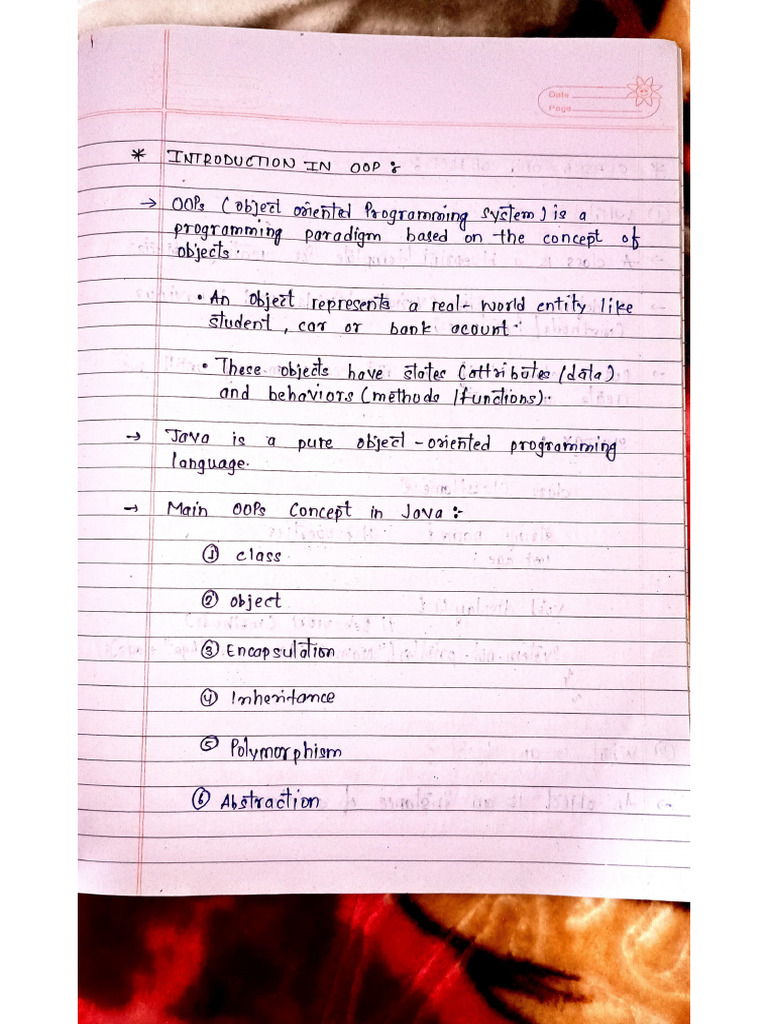 Oops part 1 | PDF