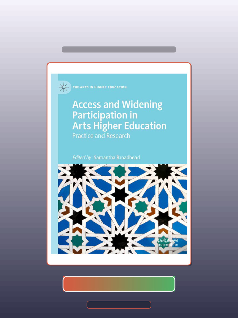 Test Bank for Access and Widening Participation in Arts Higher ...