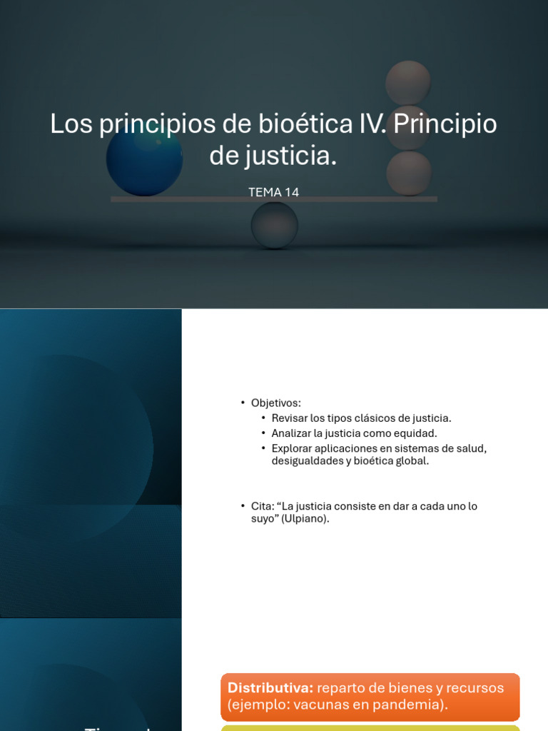 Principios de Justicia en Bioética | PDF | Justicia | Crimen y violencia