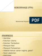 Postpartum Hemorrhage (PPH)