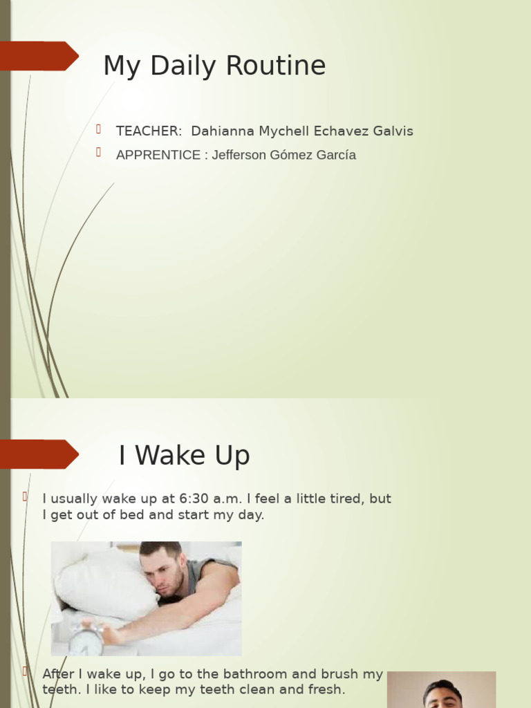 My Daily Routine Overview | PDF