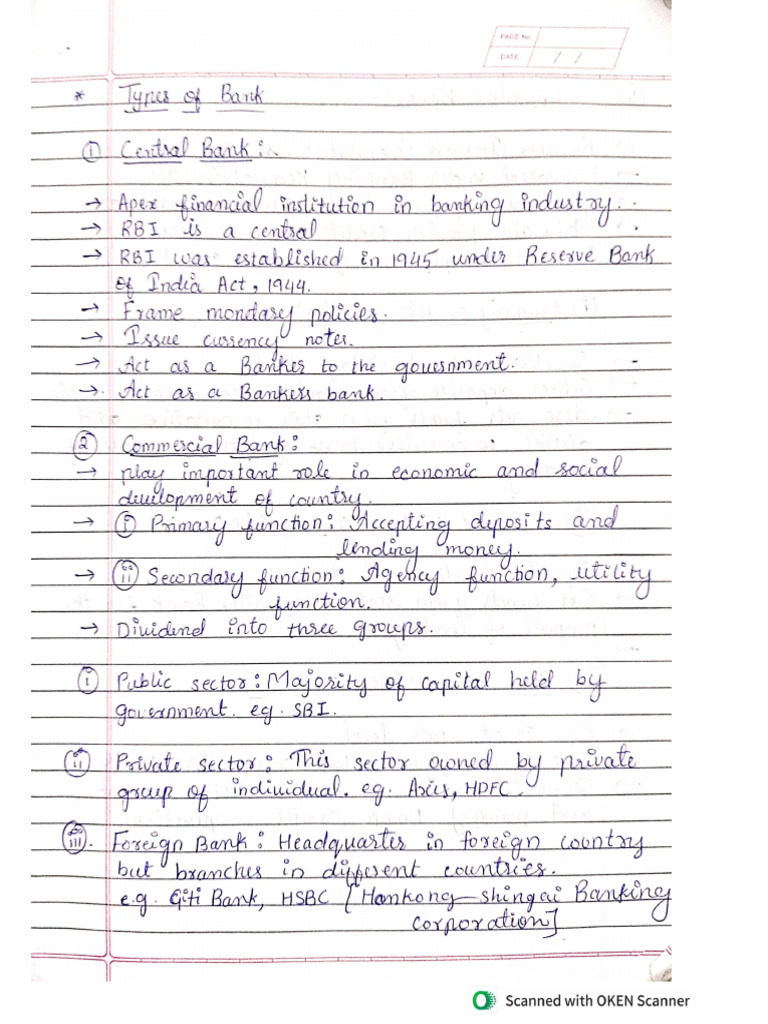 Ocm 5th CHP Notes | PDF