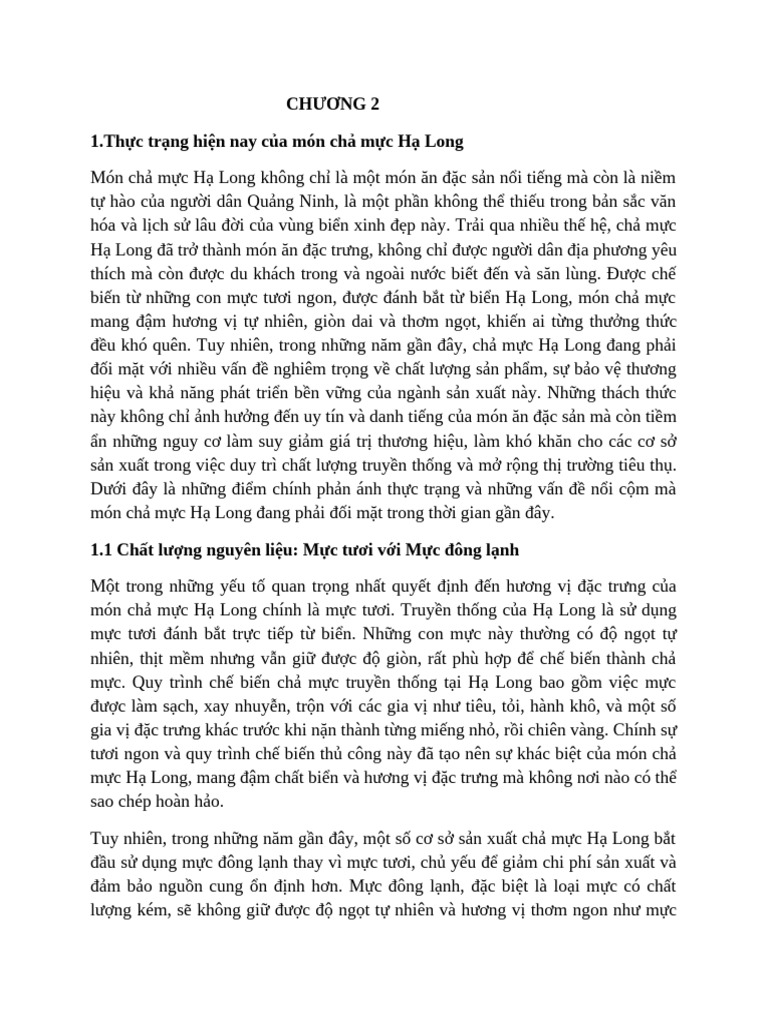 Chương 2 TH C TR NG Và Nguyên Nhân | PDF