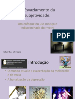 Esvaziamento Subjetividade