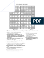 Geografia Bloque V Sopa de Letras